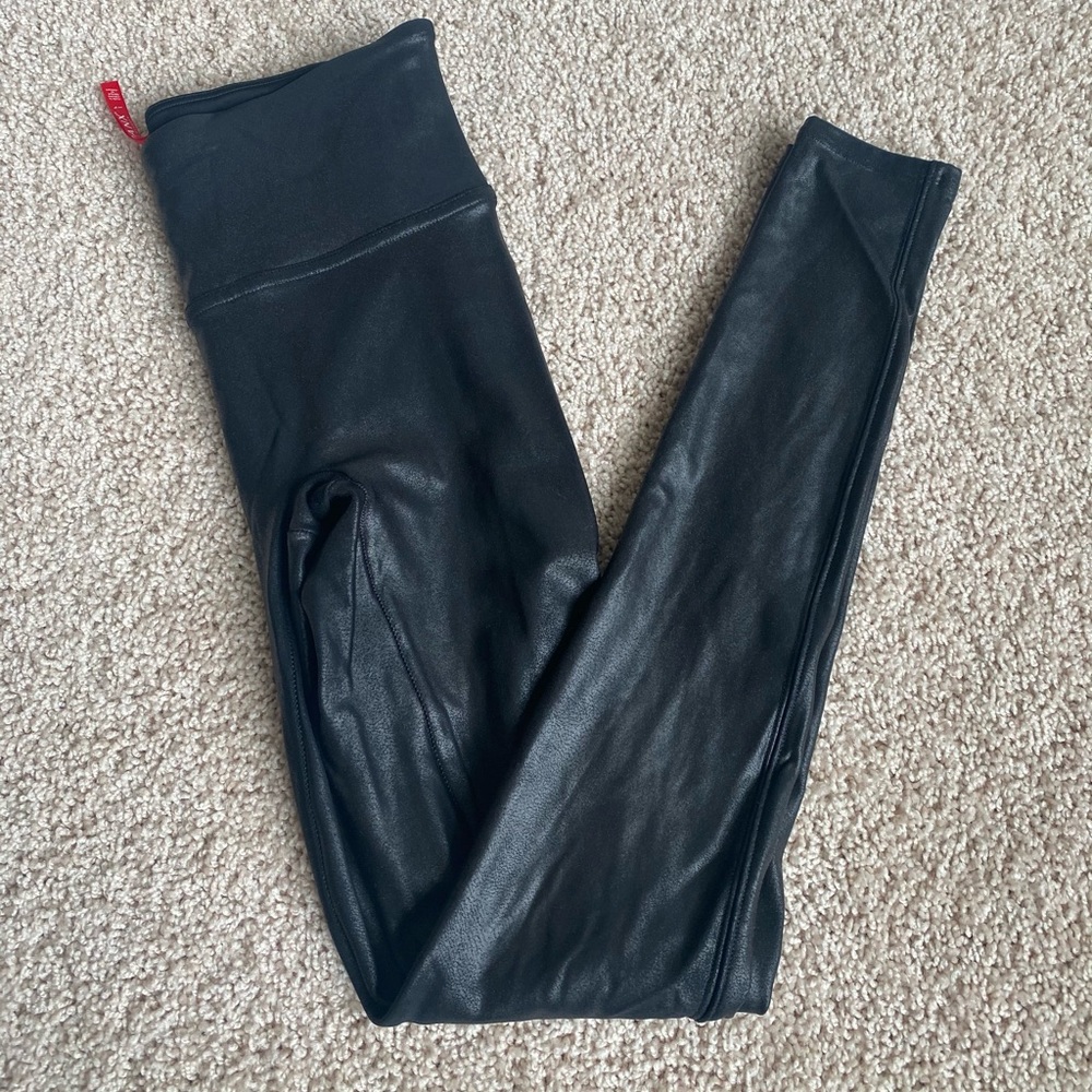 SPANX faux leather leggings